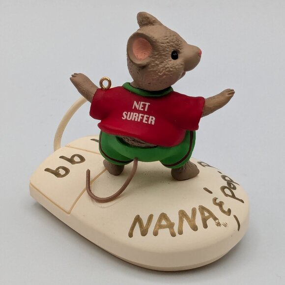 Hallmark Keepsake Surfin' the Net 1999 Christmas Ornament - Picture 1 of 9